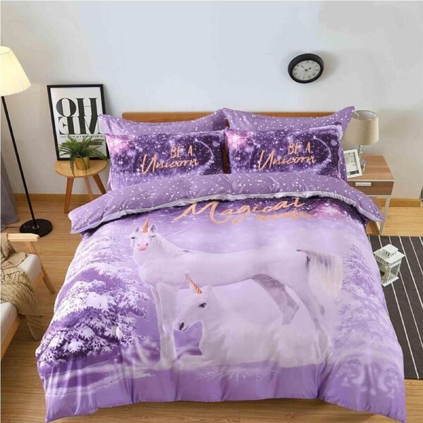 Dream Unicorn Quilt/Doona Cover Set King