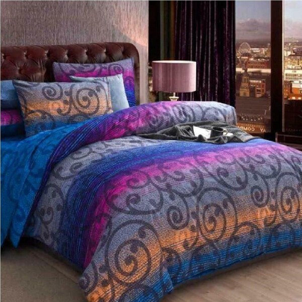 MANDALA OCEAN Quilt/Doona Cover Set Queen