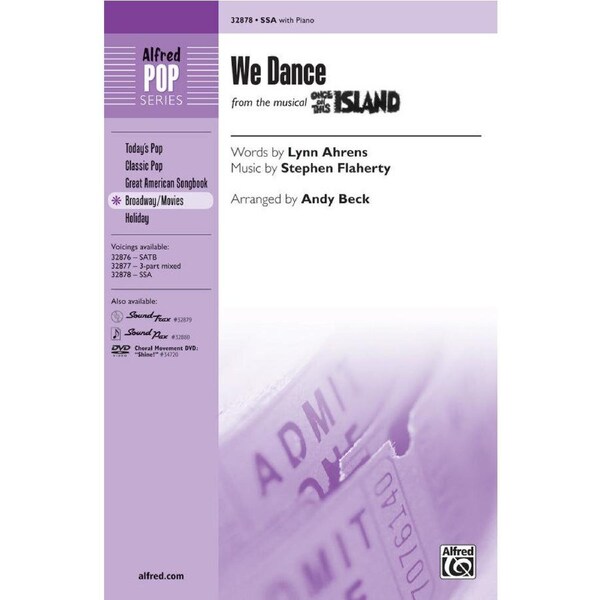 We Dance SSA - Choral Sheet Music for 2-Part Treble Voices