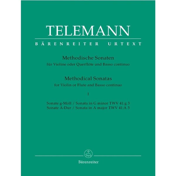 Methodical Sonatas For Violin (Flute) And Bc