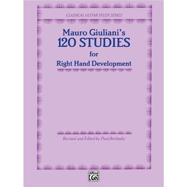Studies 120 For Right Hand Guitar
