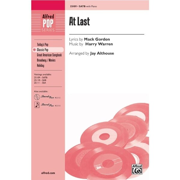 At Last - SATB Choral Sheet Music