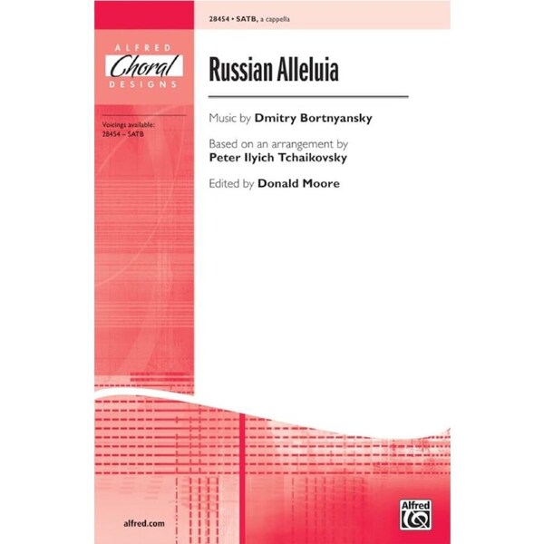 Russian Alleluia SATB
