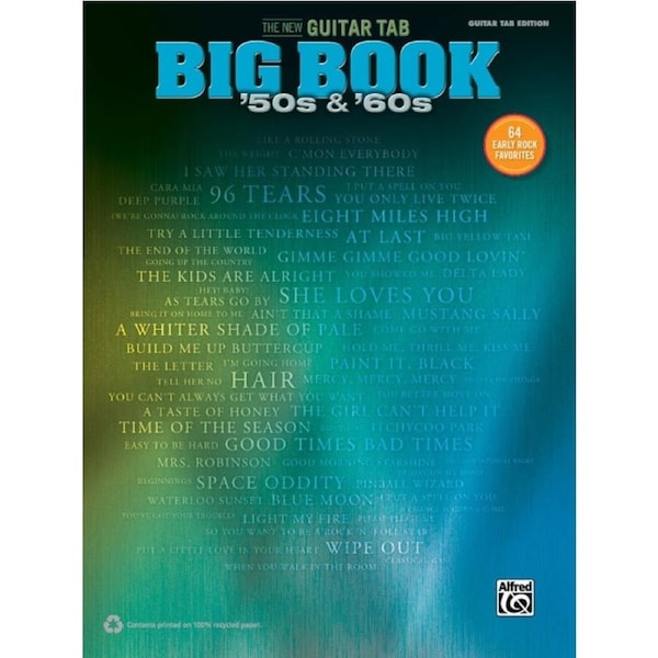 New Guitar Tab Big Book 50S/60S