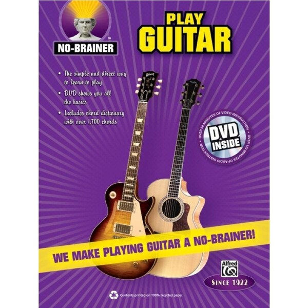 No-Brainer Play Guitar Book/DVD