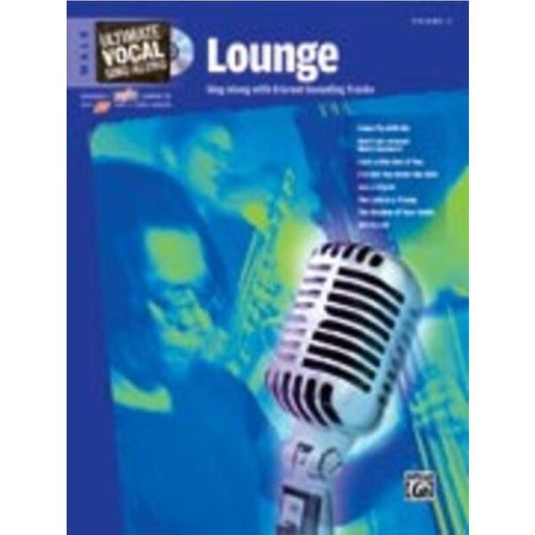 Ultimate Vocal Singalong Lounge Male Voice Book and CD
