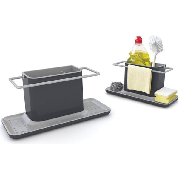Joseph Joseph Caddy Large Kitchen Sink Tidy - Grey