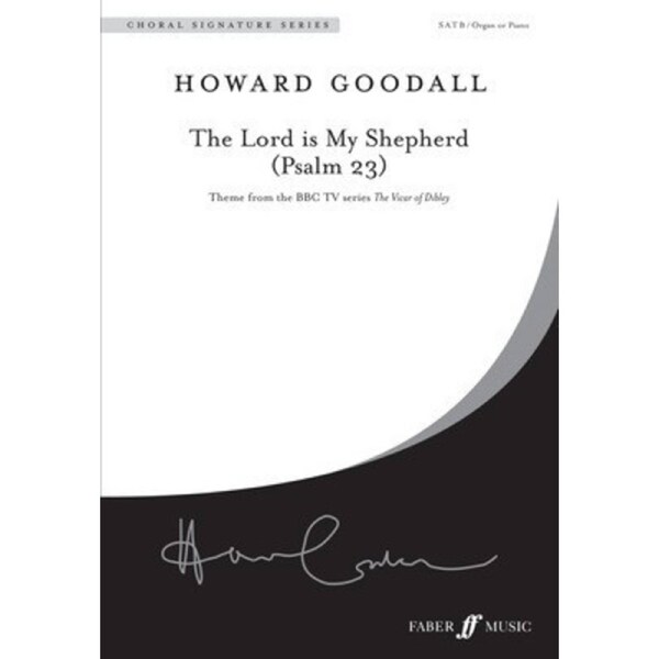 The Lord is My Shepherd SATB Choral Sheet Music