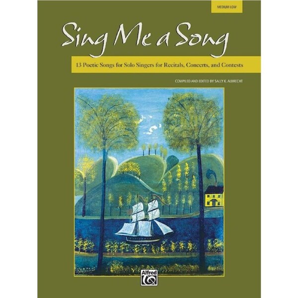 Sing Me A Song Medium-Low Voice Book Only