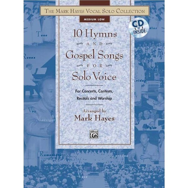 Mark Hayes Hymns 3 Med-Low Book/CD