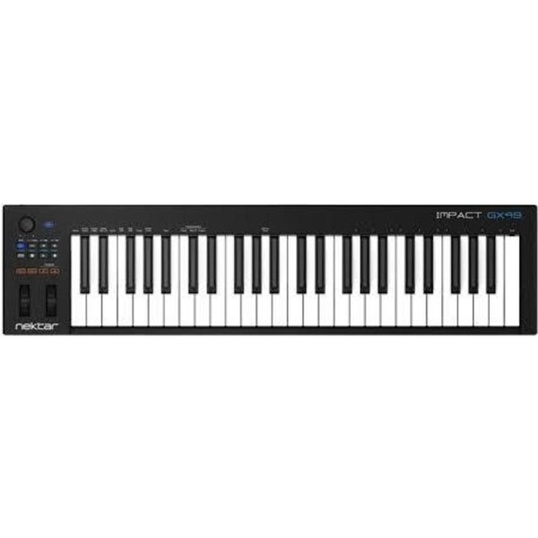 Nektar Impact GX49 USB MIDI Keyboard 49-Key w/ Bitwig 8-Track Software - NEW