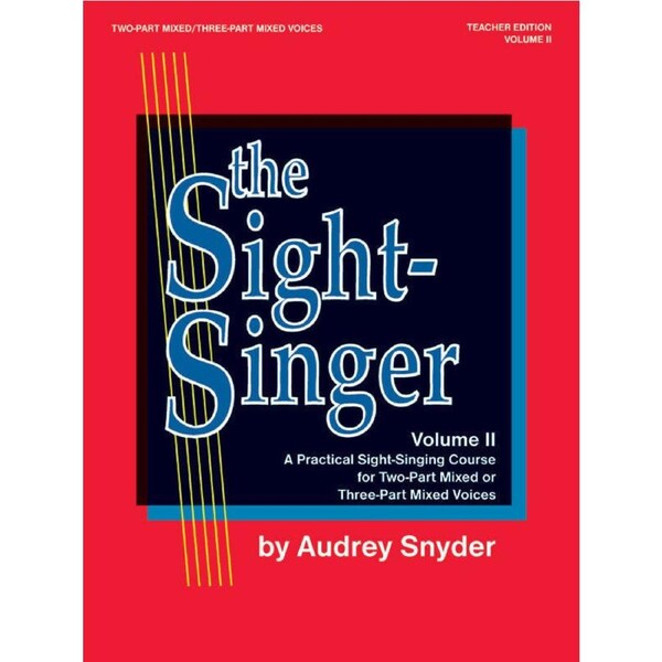 Sight Singer II Vocal Sheet Music for Teachers and Students