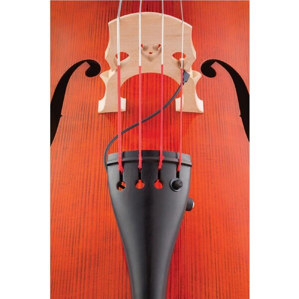 KNA DB-1 Double Bass Pickup with Piezo Sensor and Tailpiece Jack