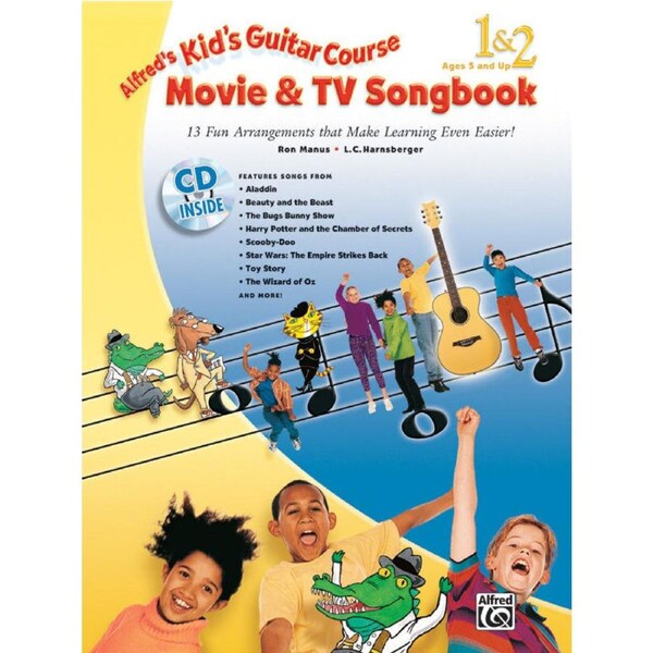 Alfreds Kids Guitar Course Movie Songbook 1 & 2