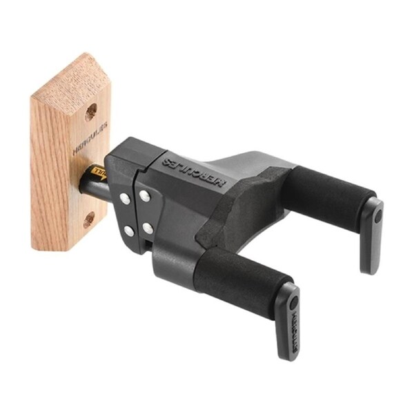 Hercules : GSP38WBPLUS: Wood Block Wall Guitar Hanger (MC24)