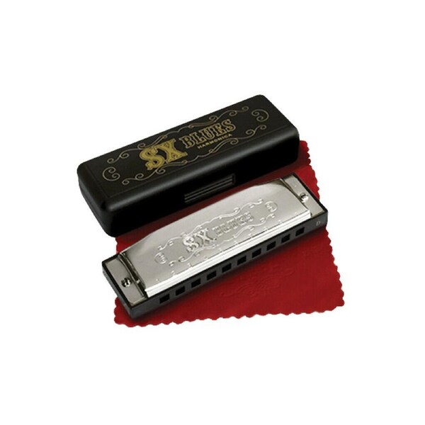 Essex Diatonic Blues Harmonica Key C 10 Hole Harmonica With Case