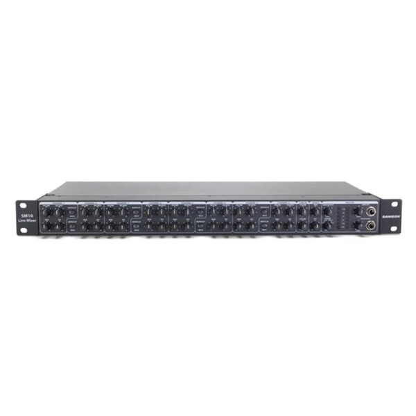 Samson Audio : SM10: 10 Channel Rackmount Mixer