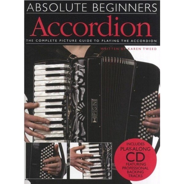 Absolute Beginners Accordion Book with CD