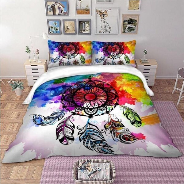 Frenzy Dream Catcher Quilt/Doona Cover Set King