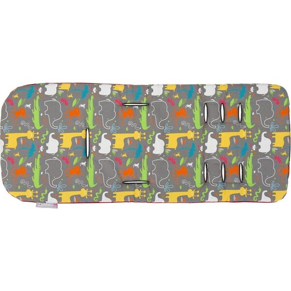 Comfi-Cush 80cm Cotton Seat Liner Pad/Mat for Baby Stroller/Pram Jungle Boogie
