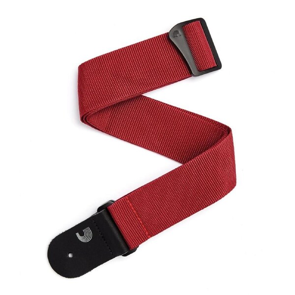 Planet Waves Polypropylene Guitar Strap, Red