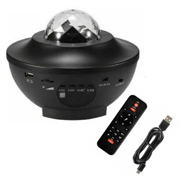 LED Galaxy Starry Night Light Projector Ocean Star Sky Party Kids Baby Room Lamp