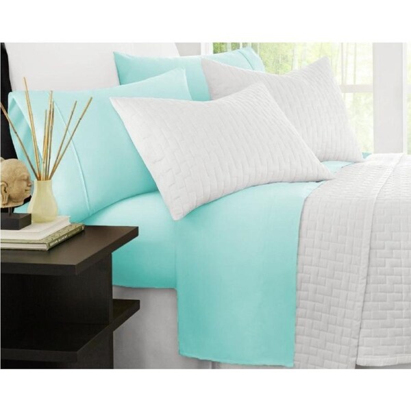 Ramesses Original 2000TC Bamboo Sheet Set Single / Tea Rose