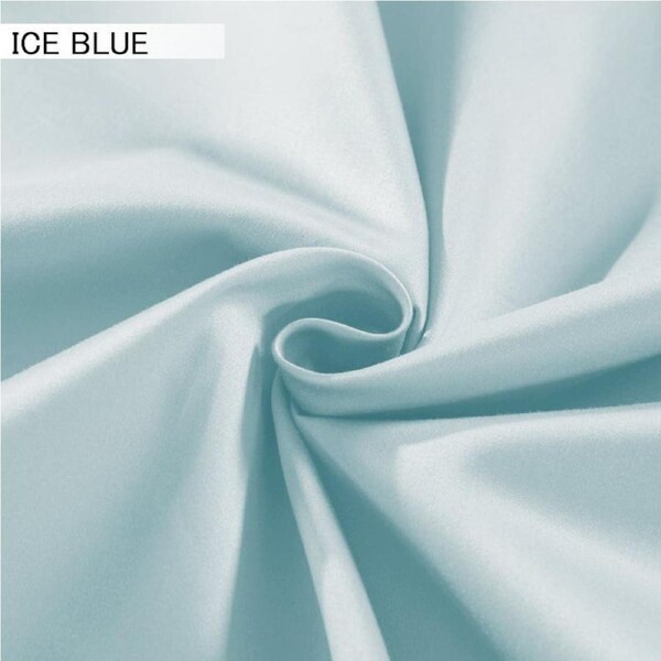 Ramesses Elite Signature Collection Ultra Smooth and Breathable 100% Egyptian Cotton Sateen Fitted Sheet Set 1500tc Double / Classic Blue