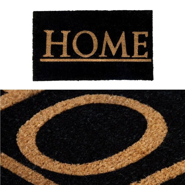 Home PVC Backed Coir Printed Door Mat