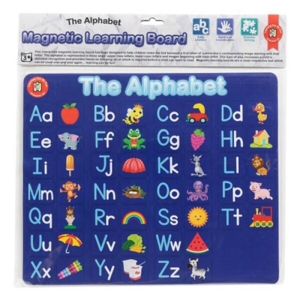 Learning Can Be Fun - Magnetic Learning Board - The Alphabet