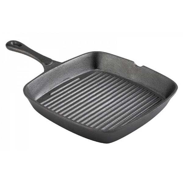 Pyrolux Pyrocast 25 x 24 x 3.5cm Square Cast Iron Skillet Pan