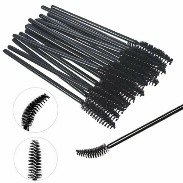 Ozoffer 500pcs Disposable Mascara Wands Eyelash Brush Applicator
