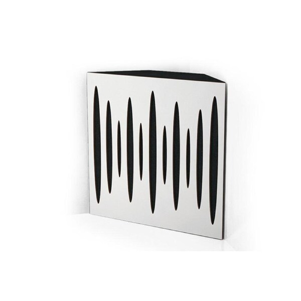 Elite Sound Acoustics Panel Bass Trap Conference Rooms Pulsar White 2 Pack