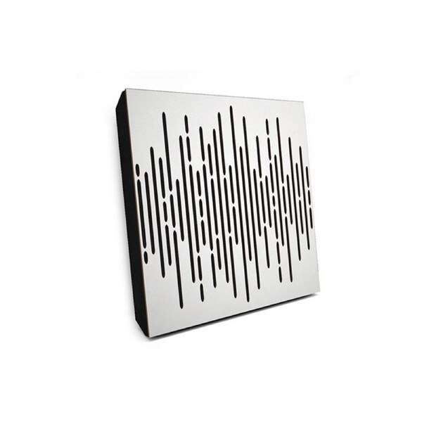 Elite Sound Acoustics Panel 70mm Foam Conference Rooms Wave White 4 Pack