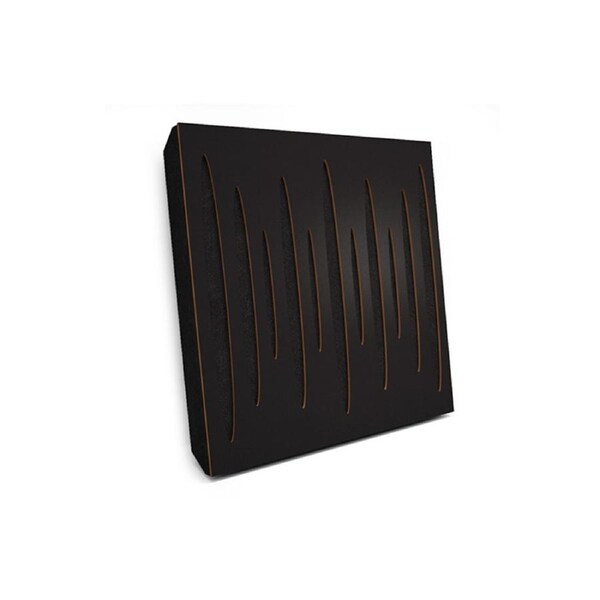 Elite Sound Acoustics Panel 70mm Foam For Office Rooms Pulsar Black 2 Pack