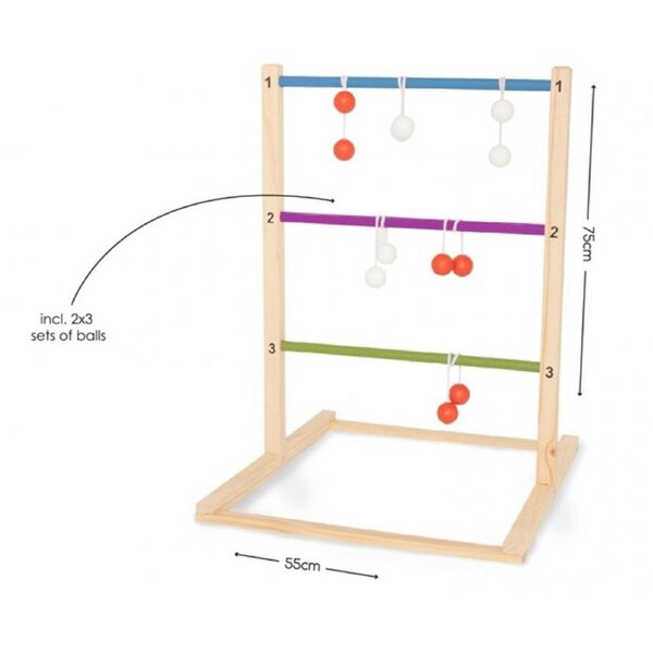 BS Toys Wooden Golf Ladder Toss Game - Single Ladder. END OF LINE SPECIAL