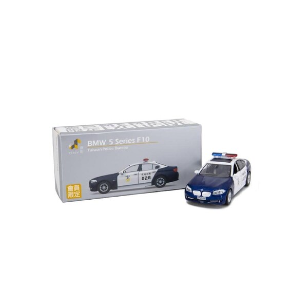 Tiny City Die-cast Model Car - BMW 5 Series F10 Taiwan Police Bureau (Exclusive)