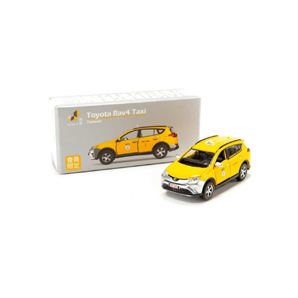 Tiny City Die-cast Model Car - Toyota Rav4 Taxi Taiwan TW (Exclusive)
