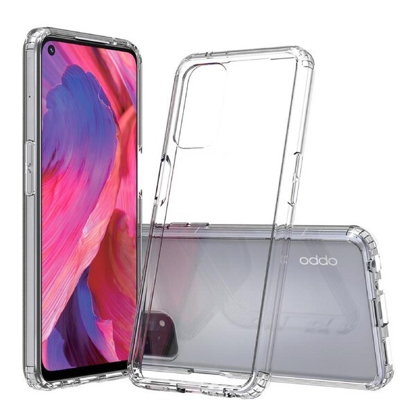OPPO A74 5G Ultra Slim Crystal Clear Premium TPU Gel Back Case by MEZON – Shock Absorption, Wireless Charging Compatible (OPPO A74 5G, Gel)