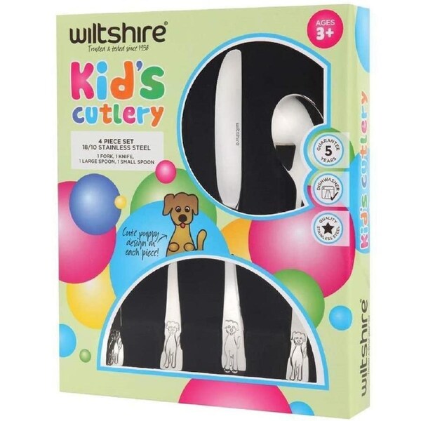 Wiltshire Children's Cutlery Set - Puppy