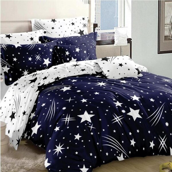 Meteor Star Design Quilt/Doona Cover Set King