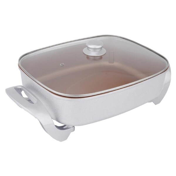 Healthy Choice Copper Coated Non Stick Electric Fry Pan 7.9 Litre