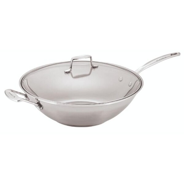 Scanpan IMPACT Covered Wok Chef Pan 32cm