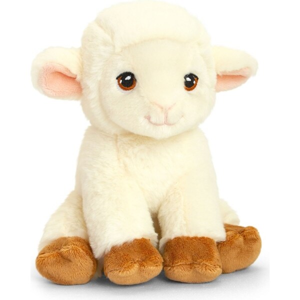 Keeleco Sheep Kids 19cm Souvenir/Gifts Soft Animal Plush Stuffed Cream Toy 3Y+