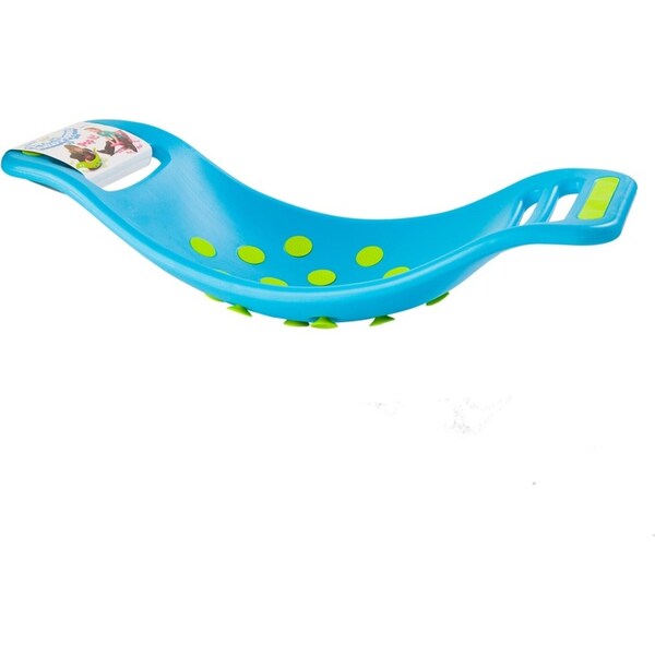 Fat Brain Toy Co. 71cm Teeter Popper Kids Balance Toy/Rocking Seat 3y+ Blue