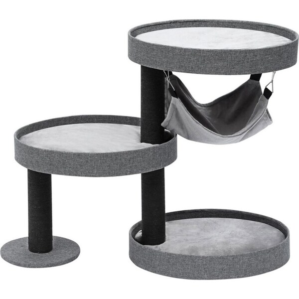 Paws & Claws 75cm Catsby Beaumaris Cat/Kitten Scratching Post/Bed Tree Charcoal