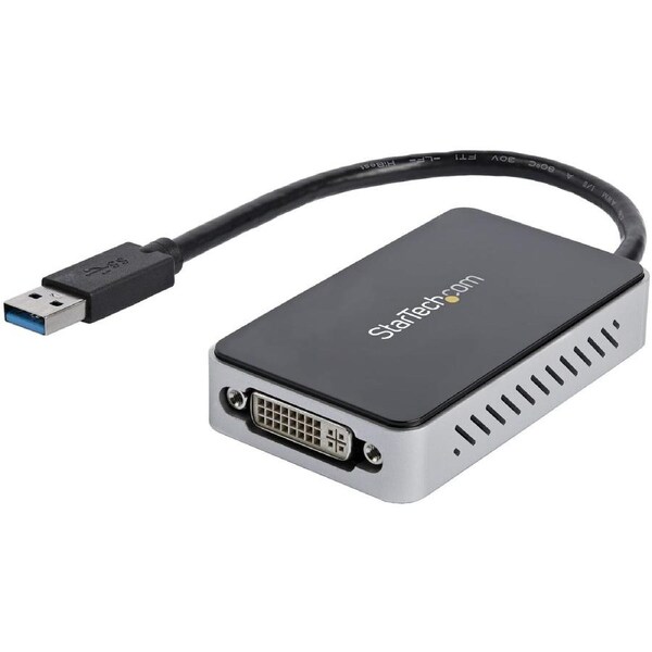 Star Tech 1920x1200 HD 5G USB 3.0 to DVI TAA Adapter w/ 1 USB Port for Windows