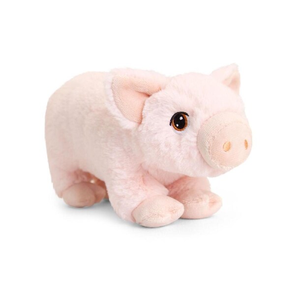 Keeleco Pig Kids 18cm Souvenir/Gifts Soft Animal Plush Stuffed Toy Pink 3Y+