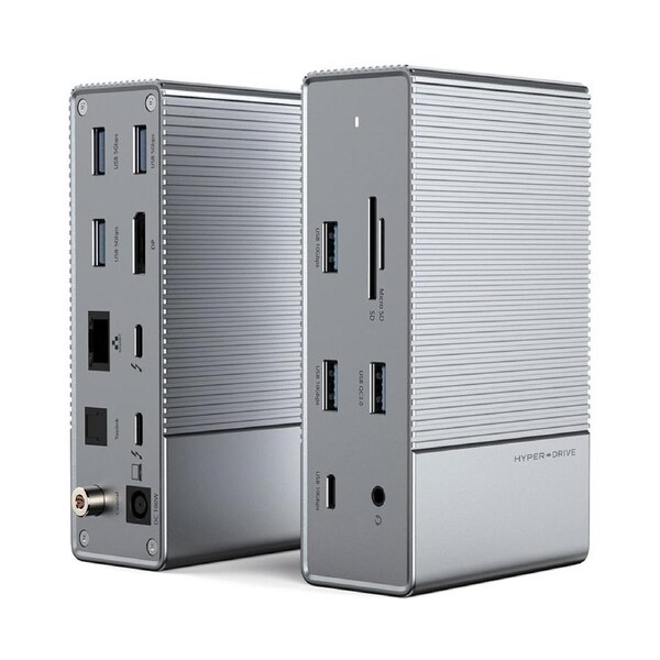 HyperDrive GEN2 16-in-1 TB3 Type-C to USB-C/Thunderbolt 3 Dock for MacBook SLV