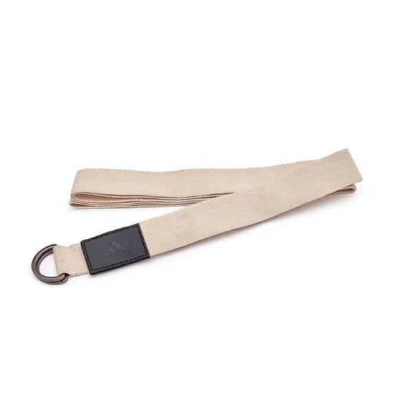 Adidas 2.5m Premium Yoga Adjustable Fitness Band Home/Gym Exercise Strap Beige